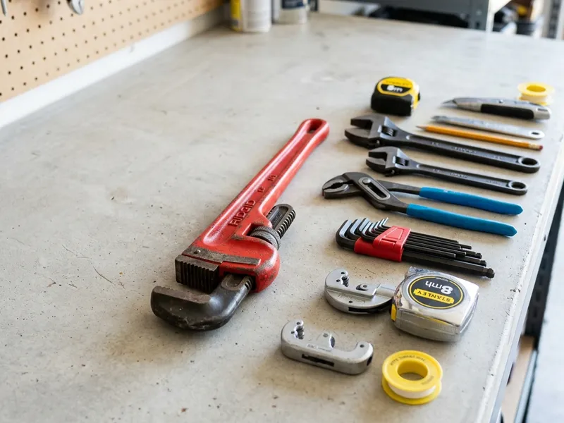 Professional plumbers in Wood Village, OR equipped with top-tier tools for residential and commercial plumbing services.
